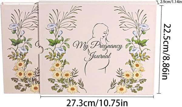 Gæstebog til babyshower - Graviditetsdagbøger