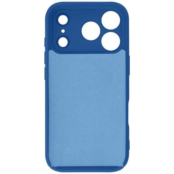 Etui til iPhone 17 Pro - AVIZAR - Fast Cover - Halvhård silikone - Soft-Touch - Blå Blå