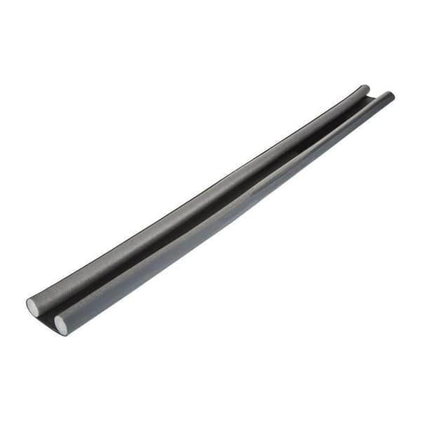 Dørkarm - GEKO - Dobbelt skumstrimmel - 95 cm - Sort - Plast - Harpiks Sort
