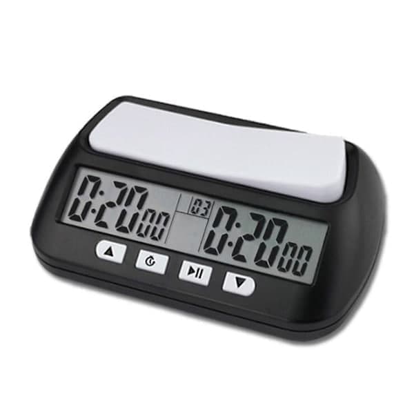 2024 Sjakk Basic Digitalt Sjakkur og Spilltimer, Klokke Digitalt Armbåndsur Timer