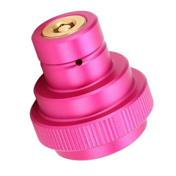 Kulsyrepatron CO2 Adapter TR21 4 Hanstik Kulsyrepatron CO2 Cylinderforbindelse til Terra Pink