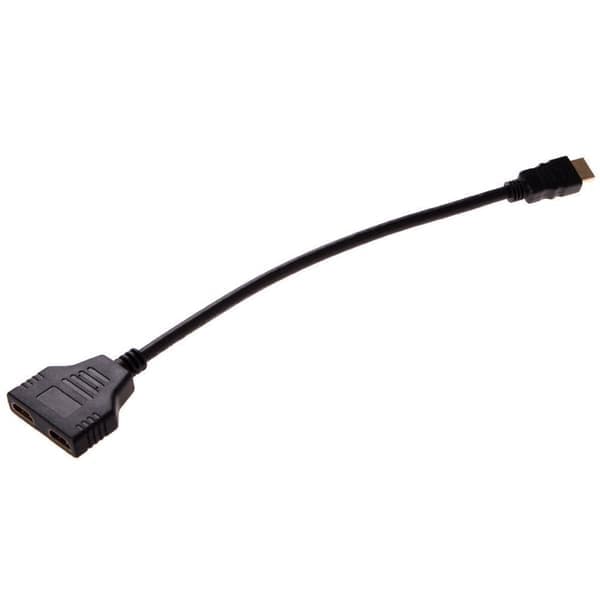 1 ind 2 ud 1080P HD han til dobbelt hun splitter adapterkabel