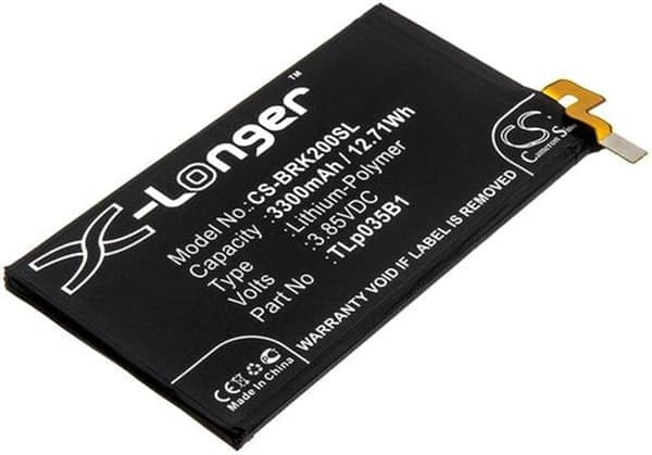 Batteri til Blackberry KEY2 osv.