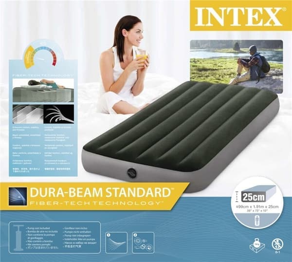 INTEX Dura-Beam Standard ilmapatja 99x191x25 cm