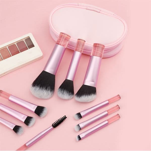 TECHNIQUE PRO PETITE GLOW BRUSH TRAVEL SET - PINK