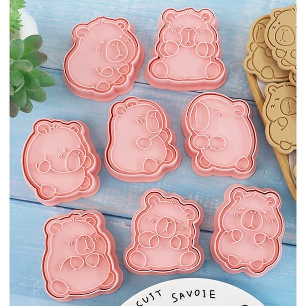8 Capybara-kakemformer for profesjonell og hjemmebaking av kjeksformer