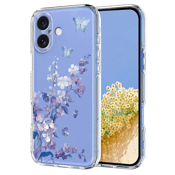 Malet TPU-cover til iPhone 16