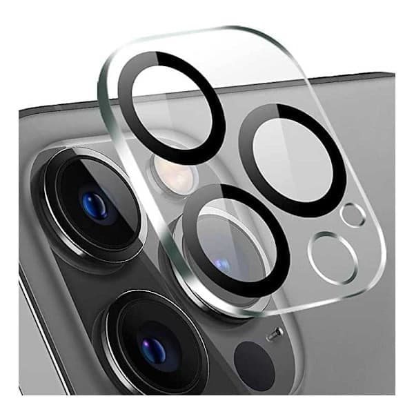 2-PAKKAUS iPhone 14 Pro / 14 Pro Max kamerasuojus läpinäkyvä
