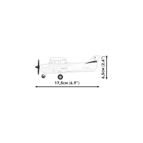 Model - COBI - CESSNA 172 SKYHAWK W - Plastik - 150 dele - Til selvmontering