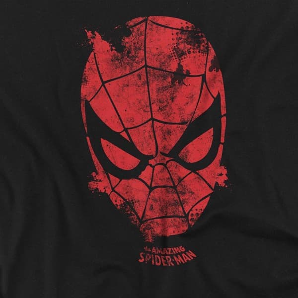 Marvel Unisex Voksen Webhead Langærmet T-shirt M Sort Sort M Black M
