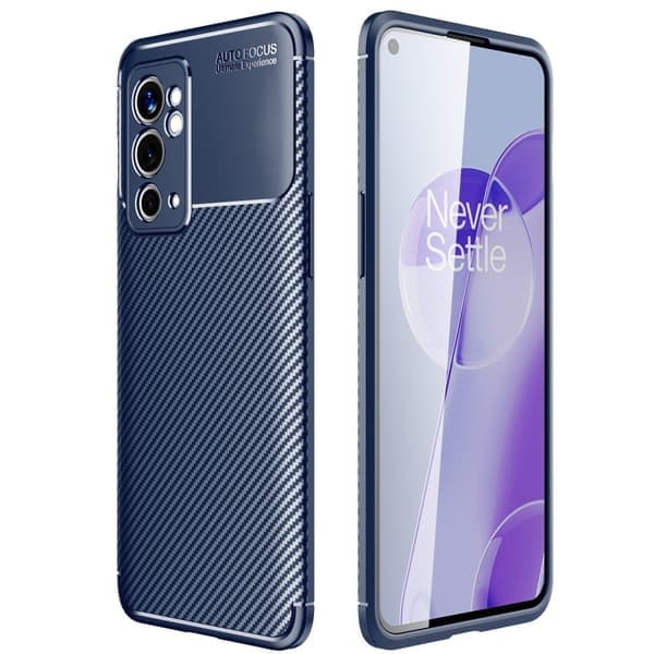 Carbon Shield OnePlus 9RT 5G -kotelo - Sininen