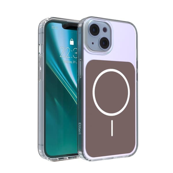 Etteri Hidden Pearl cover til iPhone 14 brun
