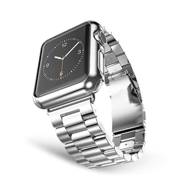 Apple Watch 38mm - Elegante lenker i rustfritt stål sølv silver