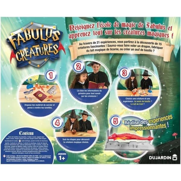 Fabulus Creatures - Brettspill - DUJARDIN - Fra 8 år
