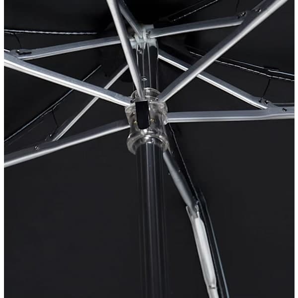 Elegant Automatisk Paraply 110 cm til den Stilbevidste Sort