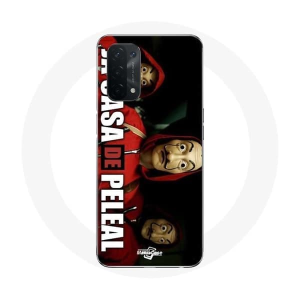 Deksler til Oppo A74 La casa de papel Dali-masker