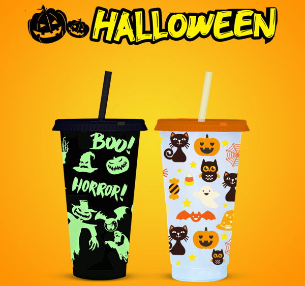 Halloween festkrus i plastik 710ml type9 type9