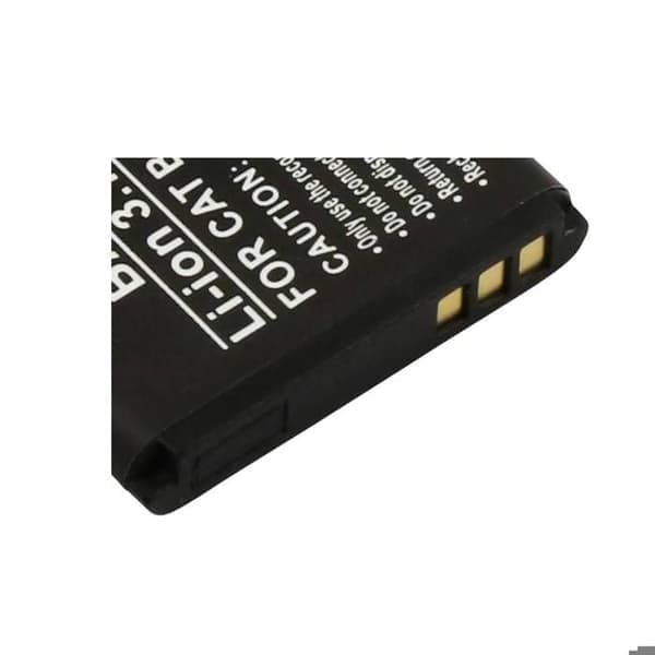 Erstatningsbatteri til CAT B30 3.7V 1200mAh Li-ion Sort Sort