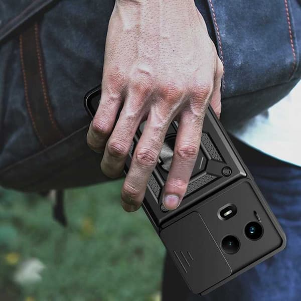 Spacecase Cover til Realme 11 5G Sort Telefon