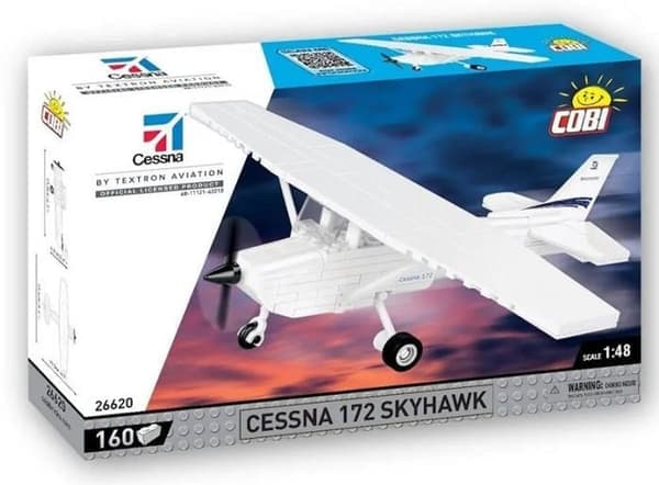 Model - COBI - CESSNA 172 SKYHAWK W - Plastik - 150 dele - Til selvmontering