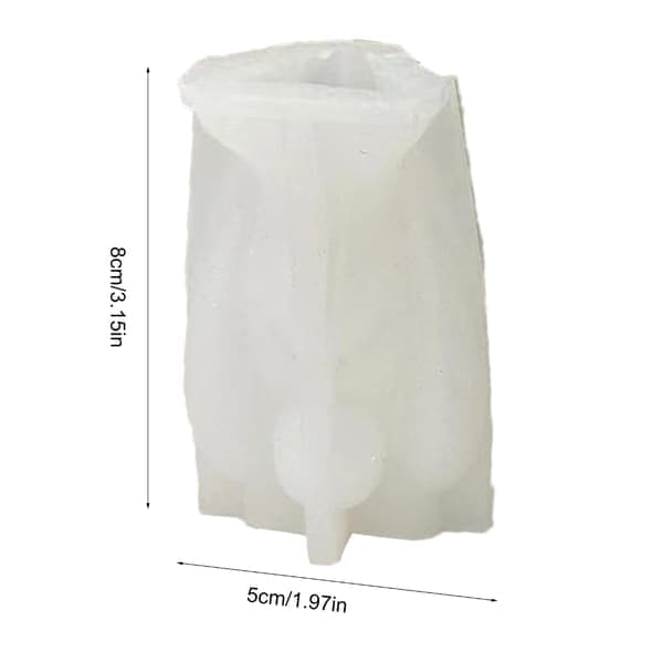 Englevinge Stearinlys Gipsform Silikonform for Hjemmedekorasjon Festlig Gave