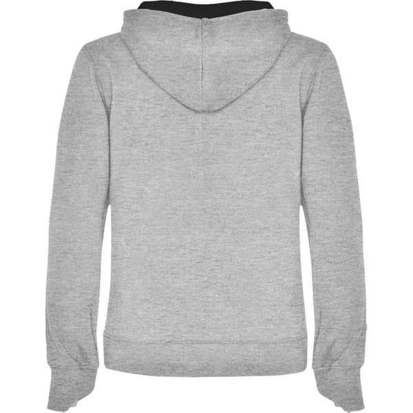 Roly Urban hettegenser for kvinner S Grå melert/ensfarget svart S Grey Marl/Solid Black S