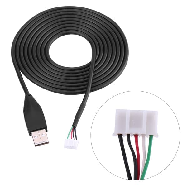 Ersättnings-USB-muskabel, 2 meter, för Logitech MX518 spelmus