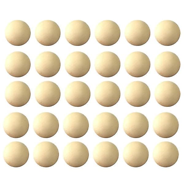 60 st träpärlor för DIY