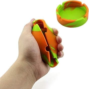 Färgglad silikonaskkopp, går inte sönder - nonstick silikongummi