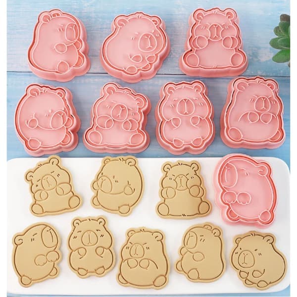 8 Capybara-kakemformer for profesjonell og hjemmebaking av kjeksformer