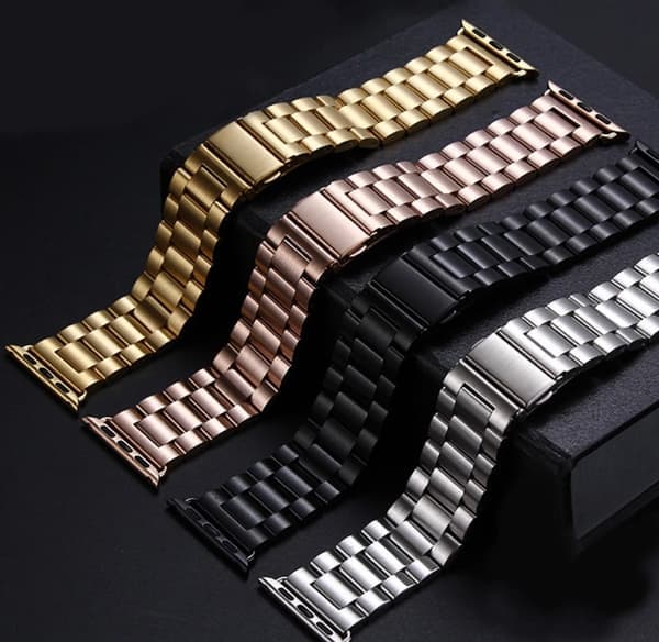 Apple Watch 38mm - Elegante lenker i rustfritt stål gull Guld