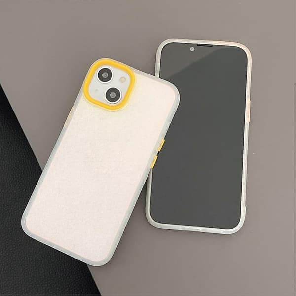 Til iPhone 13 Pro Laser Perlemorsglitter Telefondeksel