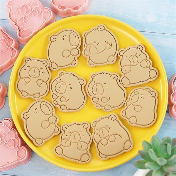8 Capybara-kakemformer for profesjonell og hjemmebaking av kjeksformer