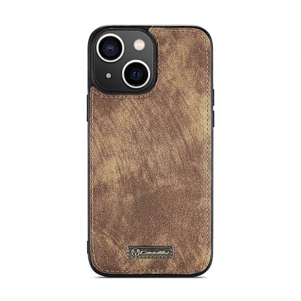 For iPhone 14 Plus CaseMe 008 Avtakbart Multifunksjonelt Læretui