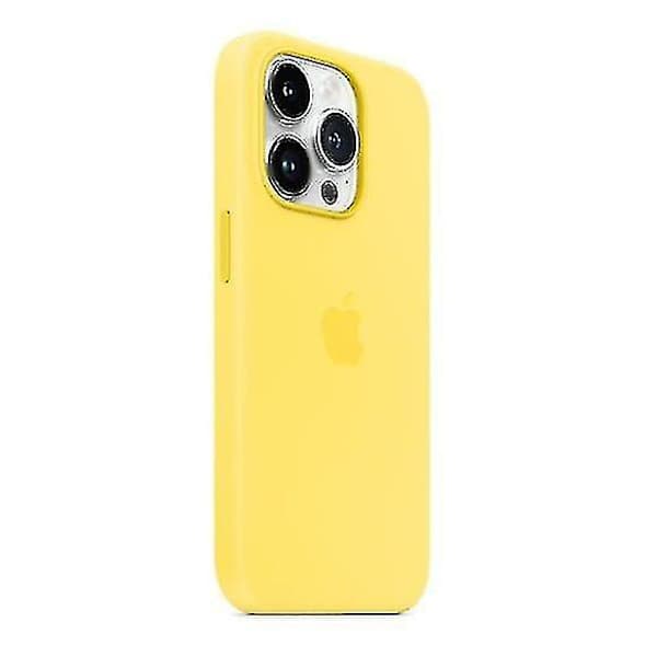 Silikonskal till iPhone 14 Pro Kanariegul Canary Yellow