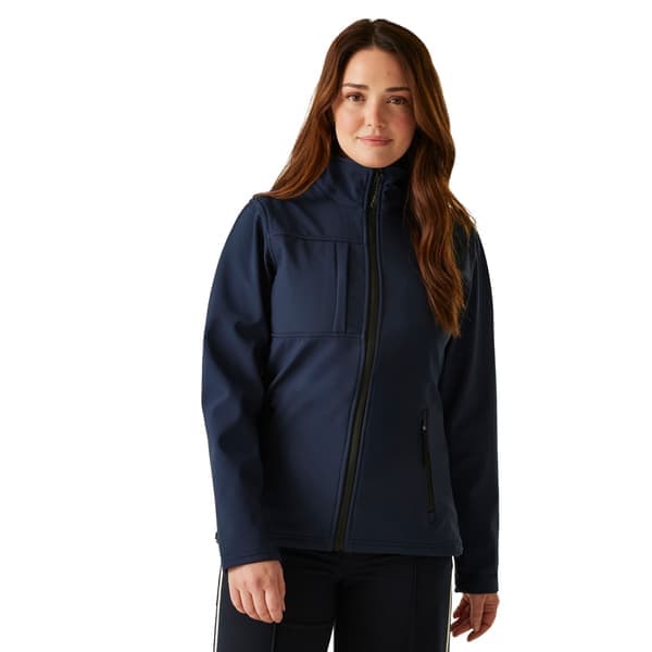 Regatta Dam Octagon II Vattentät Softshelljacka 1 Marinblå/Sälgrå 12 Navy/Seal Grey 12