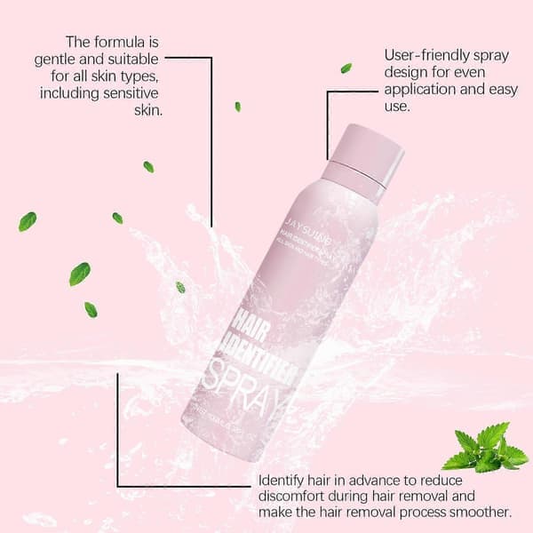 100 ml Håridentifieringsspray för ansiktsrakning, Håridentifieringsspray för dermaplaning