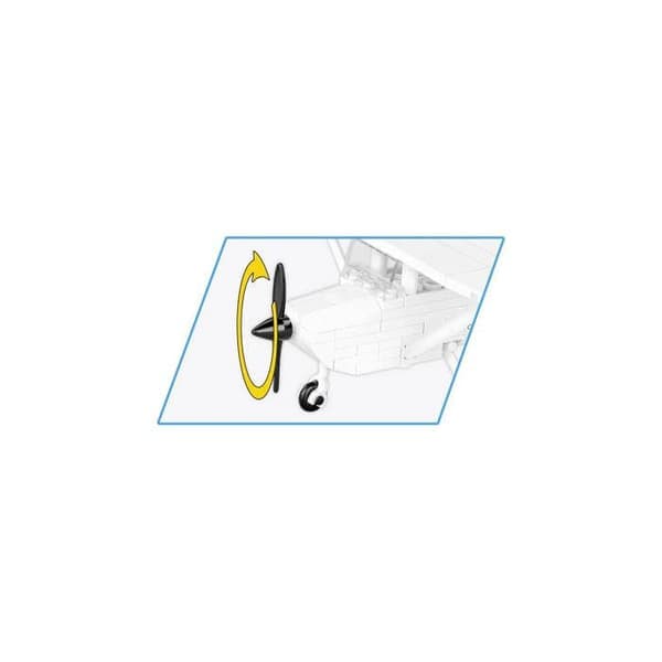 Modell - COBI - CESSNA 172 SKYHAWK W - Plast - 150 deler - Til selvmontering