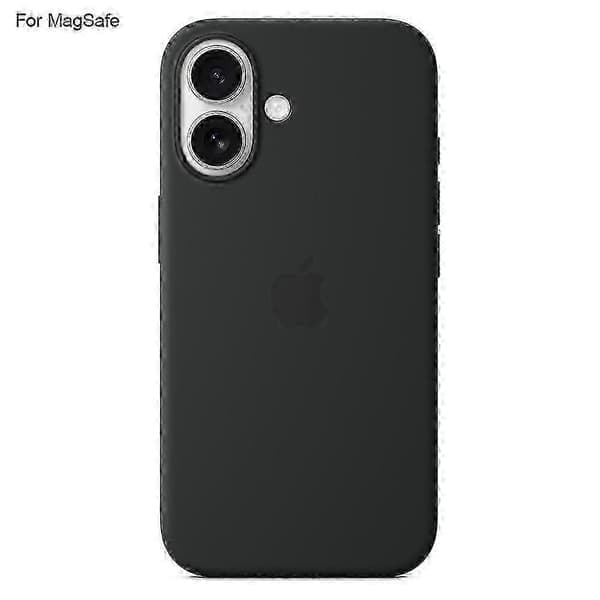 Til iPhone 16 MagSafe-kompatibelt flydende silikonecover med popover-design i blå til iPhone 16 beskyttelse og stil
