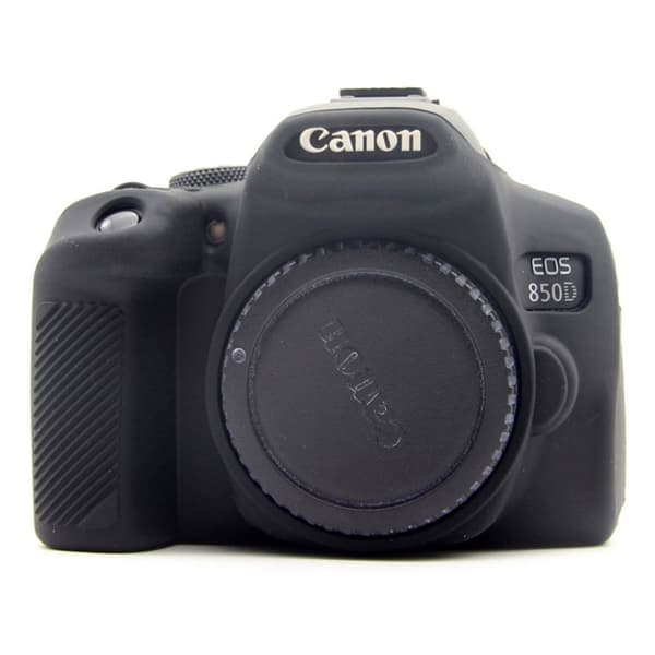 Canon EOS 850D Silikonfodral - Svart Svart