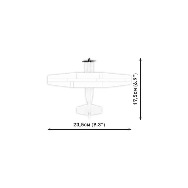 Modell - COBI - CESSNA 172 SKYHAWK W - Plast - 150 deler - Til selvmontering
