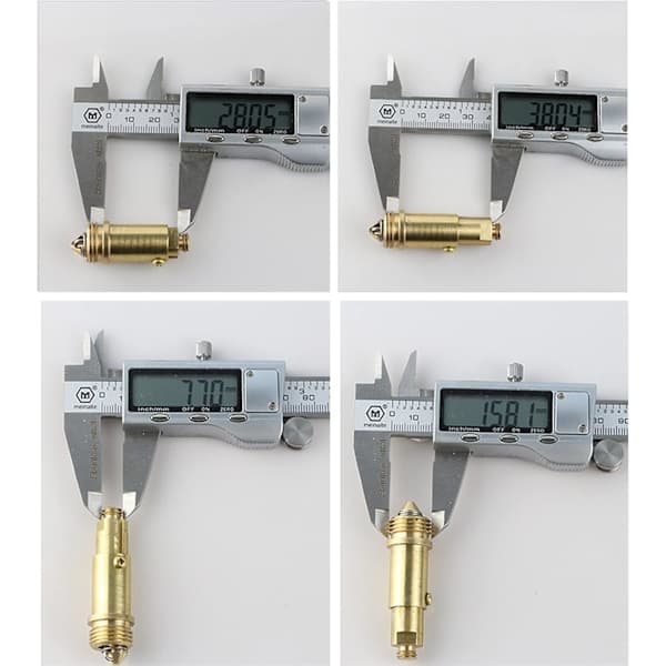 Vask Pop Up Klikk Klakk Messing Plugg Bolt, Erstatningsskrue for De Fleste Vaskavløpsstopper (2 stk)