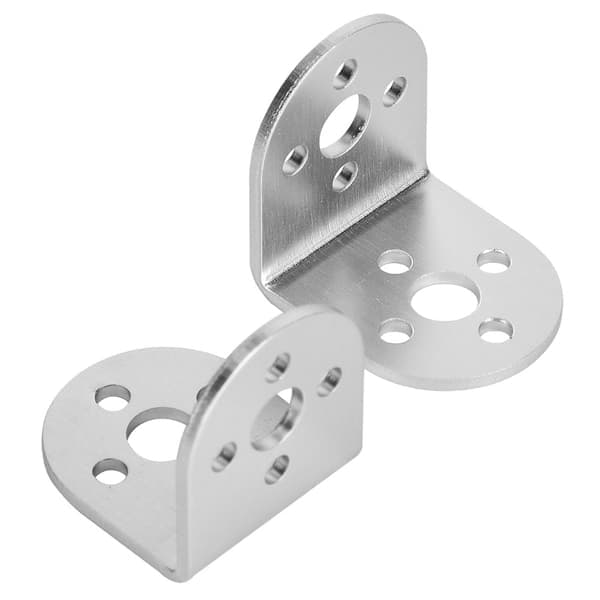 Aluminium L-formade fästen, set om 2, för Pitsco Tetrix Robotics