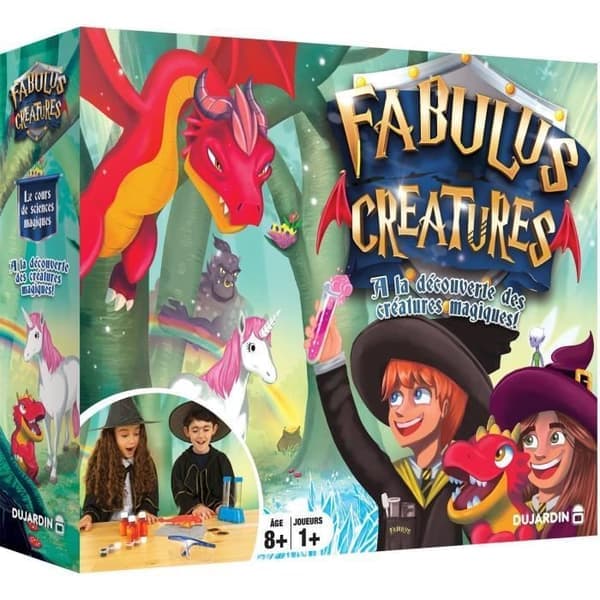 Fabulus Creatures - Lautapeli - DUJARDIN - Alkaen 8 vuotta