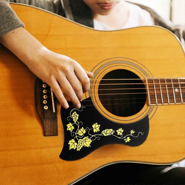 2 stk. erstatnings-PVC-slagplader til akustiske klassiske guitarer