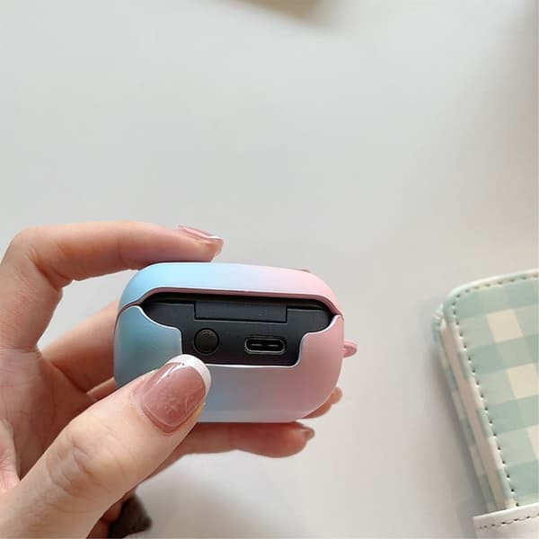 Sony LinkBuds Gradient Color Case - Röd / Svart Röd
