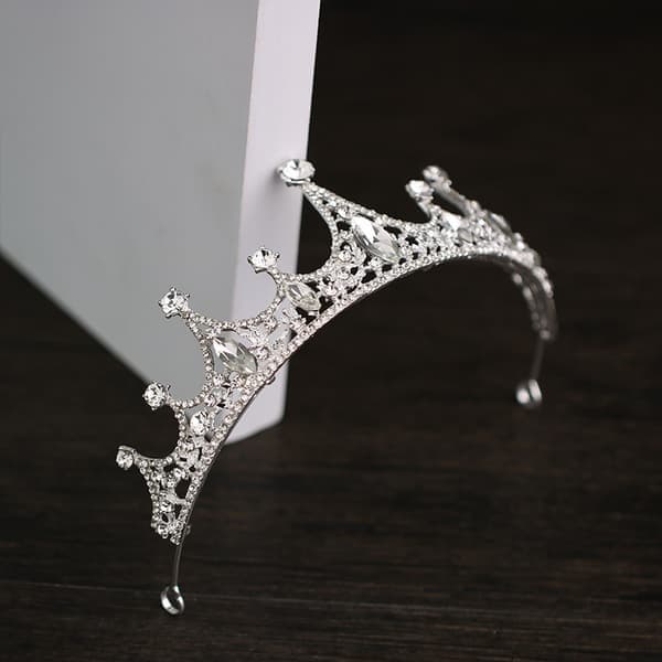 2-delt krone Tiara Prinsesse Jenter Krone Barnas Fest H