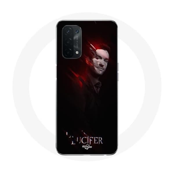 Etui - MANIACASE - Oppo A74 - Lucifer - Blødt - Sort - Beskyttelse Sort