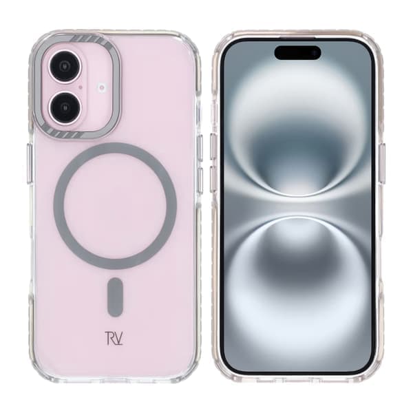 iPhone 16 Rvelon Mobilcover Magnetisk Forstærket - Grå