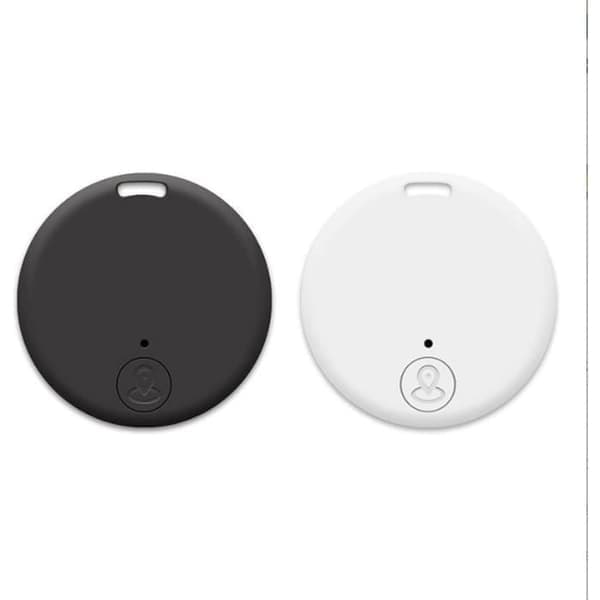 2st Mini Rund Form Bluetooth Smart Anti-förlust Enhet GPS Tracker för Bagage-Barn-Husdjur Ala A463